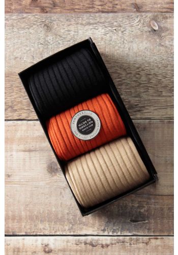 Laburnum - Merino Wool - 'Choose Your Colours' Gift Box - 3-Pairs - (Size: Large)