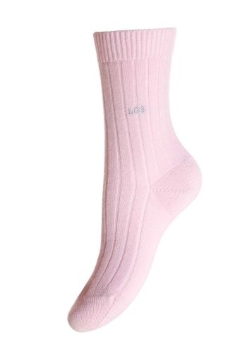Tabitha Rib Cashmere Women's Socks With Monogramming