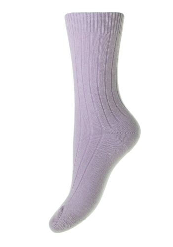 Tabitha Rib Cashmere Women's Socks